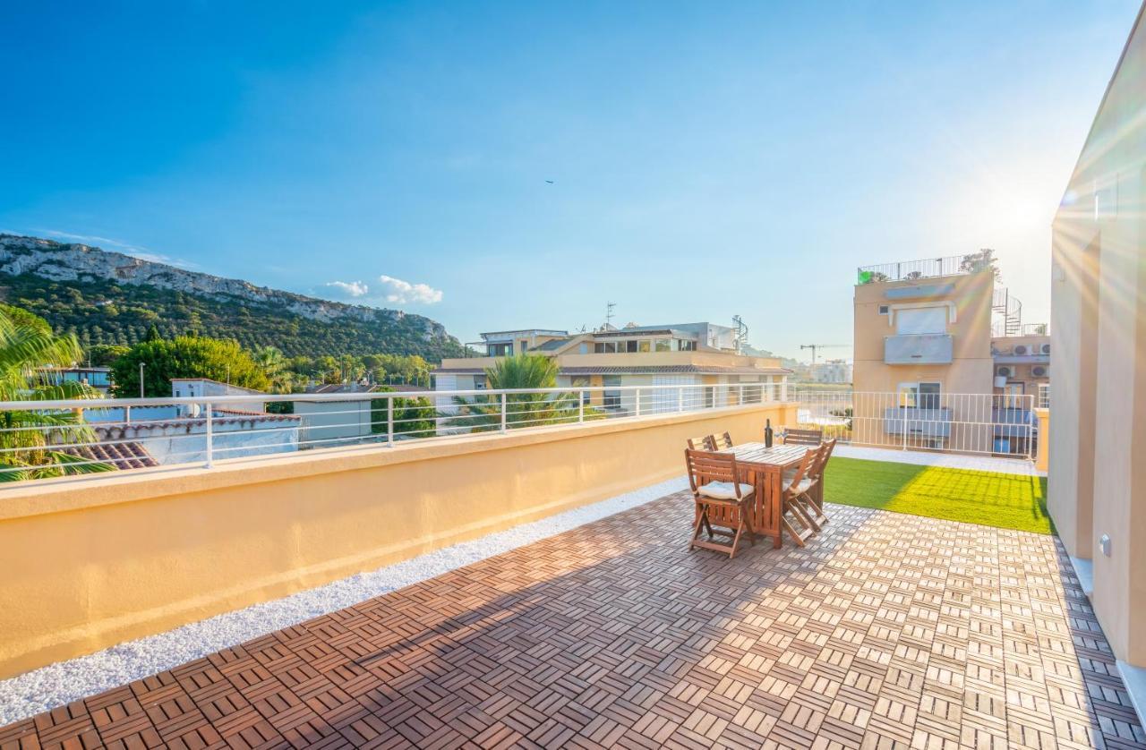 Ferienwohnung Terrazza Sella Del Diavolo - Vista Mare - Wifi Ac Cagliari Exterior foto