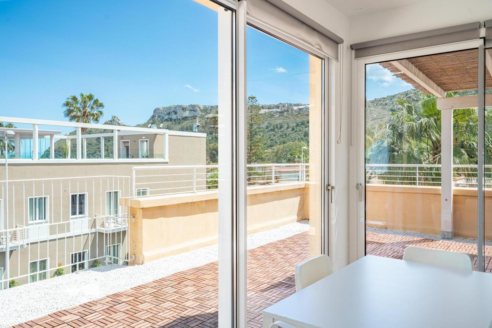 Ferienwohnung Terrazza Sella Del Diavolo - Vista Mare - Wifi Ac Cagliari Exterior foto